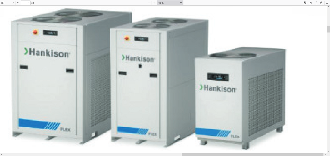 nové modely energeticky úsporných sušičov stlačeného vzduchu Hankison FLEX FLX 8.1 – 20.1, až do prietoku vzduchu 3.400 m3/h.