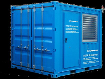 Generátor dusíka BOGE BLUEprotect 24 v kontajneri, 24 m3/hod