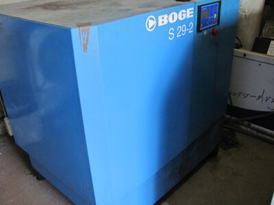 použitý skrutkový kompresor Boge S29-2-10, 22 kw, 3,09 m3/min, 10 bar, 39000 mth 