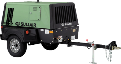 Pojazdný kompresor SULLAIR 185iT4 Pojazdné kompresory
