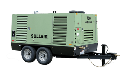 Pojazdný kompresor SULLAIR 750 Pojazdné kompresory