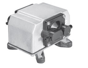 Membrankompressor - Luftpumpe Thomas AP 100 Membrangebläse Rietschle (YASUNAGA) GARDNER DENVER