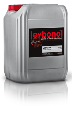 Olej LEYBONOL LVO 210 vývevový olej pre vývevy Leybold TRIVAC B, línia SP, E + DK, RUVAC, DRYVAC, SOGEVAC