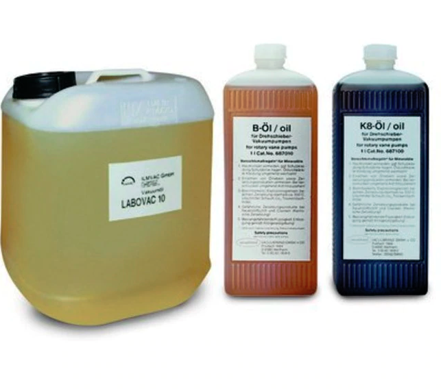 Olej pre rotačné vývevy Vacuubrand B- 5 Litrov-  Vysokoviskózny olej