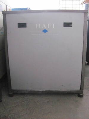 zánovný skrutkový kompresor HAFI V3-45L8 ,r.v. 1999, výkon 390 m3/hod, 8 bar, 45 kw, 50.000 motohodín