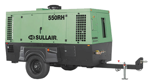 Pojazdný kompresor SULLAIR 550RH Pojazdné kompresory